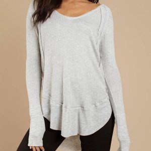 Free People Grey Catalina Thermal